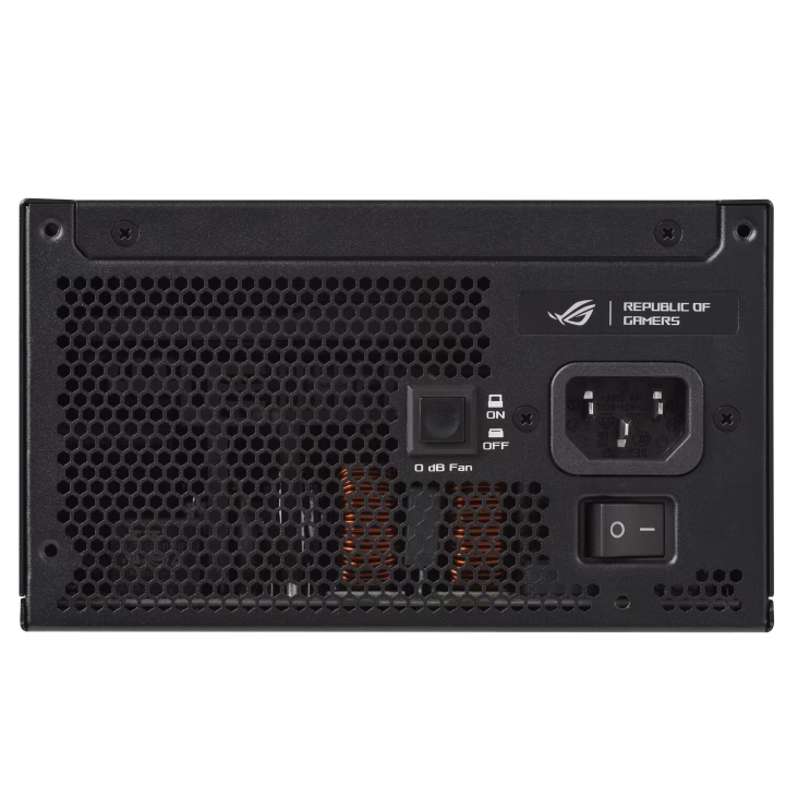 ASUS ROG Strix 1200W Fully Modular Power Supply, 80 PLUS Platinum Efficiency, Active PFC, GaN MOSFET, ATX 3.1 Compatible, Cybernetic Lambda A+, Dual Ball Fan bearings, Black | 90YE00W0-B0NA00 thumbnail 3