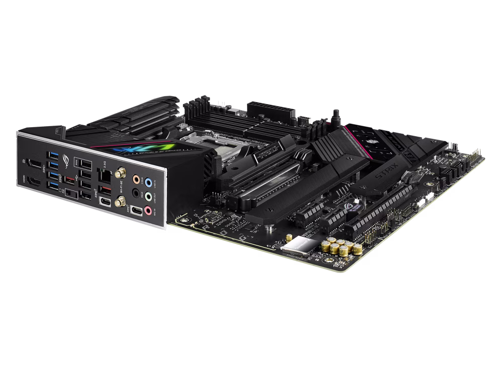 ASUS ROG STRIX B650E-F GAMING WIFI ATX Motherboard, AM5 Socket, AMD B650 Chipset, Intel 2.5Gb Ethernet, 4 x 2-Channel DDR5 128GB Max, 1xPCIe 5.0x16, 3xM.2 PCIe, USB 2.0/3.2 1xHDMI/DP | 90MB1BQ0-M0EAY0 thumbnail 10