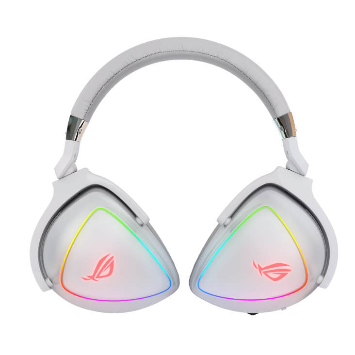 Asus Rog Delta RGB Gaming Headset, Microphone Sensitivity -40 dB, Frequency Response 20 Hz, USB Type-C or USB, White Edition | 90YH02HW-B2UA00 thumbnail 2