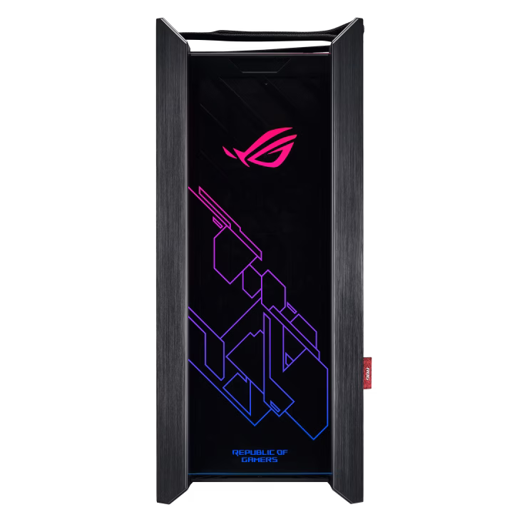ASUS ROG Strix Helios Gx601 ROG Strix Helios RGB ATX/EATX mid-tower Gaming Case, Aluminum frame, GPU braces, 420mm radiator support and Aura Sync, Black | 90DC0020-B39000 thumbnail 4