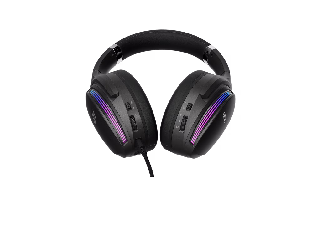 Asus ROG Fusion II 500 Gaming Headset - AI Beamforming Mic, Noise-canceling AI Mic, 7.1 Surround Sound, Hi-Res ESS 9280 Quad DAC, Game Chat, 3.5mm, USB-C image