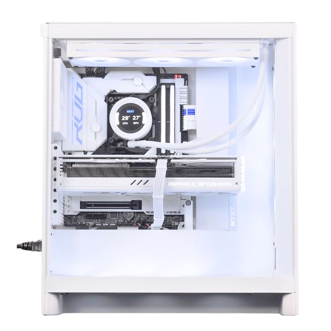 MSI High Air Flow White AMD Gaming PC (Ryzen 9 9950X, 32GB RAM, 4080 16 GB Super, 2TB 990 Pro) thumbnail 5