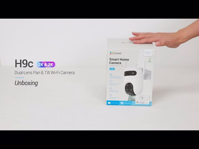 Ezviz H9c Dual 2K Dual-Lens Pan & Tilt Wi-Fi Camera, 2K & 2K Dual Lenses, One-Tap Control for Linked View Change, AI-Powered Human / Vehicle Shape Detection, 8x Zoom, Color Night Vision, Two-Way Talk, H.265 thumbnail 4