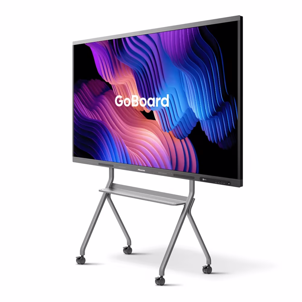 Hisense 65" GoBoard Live - Advanced Interactive Display with Integrated 4K Camera, Direct-Lit LCD Panel with IR Touch, 350nits Brightness, Dual 15W Speakers with 20W Sub, 3x HDMI/ USB-C | HS-65MR6DE image
