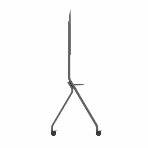 HISENSE Mobile Cart for Interactive Display, Fits up to 55-86" Display, 100kg Max Weight Capacity, 3 inch Castor Wheels, work With All Hisense Interactive Displays, Gray-Silver | MC086C thumbnail 7