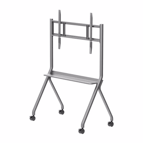 HISENSE Mobile Cart for Interactive Display, Fits up to 55-86" Display, 100kg Max Weight Capacity, 3 inch Castor Wheels, work With All Hisense Interactive Displays, Gray-Silver | MC086C – Buy Online