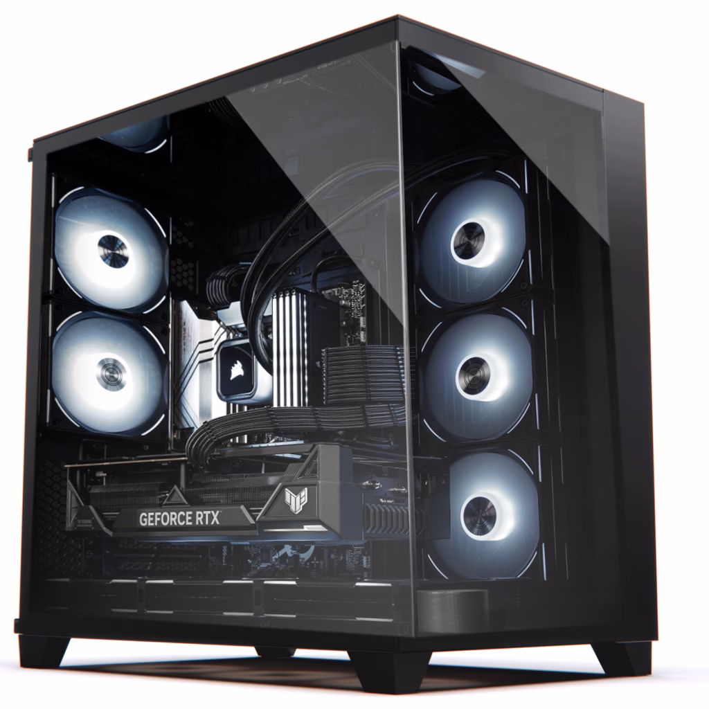 Z790 Built Gaming PC, Core I9-14900K 14th Gen, GeForce RTX 4090 24 GB, 64GB (2x32GB) 6400MHz, 4 TB NVMe SSD, AIO Cooler, 1200W, WiFI+BT image