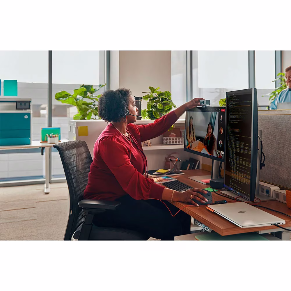 HP Poly Blackwire 3315 USB-C Monaural Wired Headset – Professional On-Ear Audio with 3.5mm Jack, Noise-Canceling Mic, and USB-C/A Connectivity | 76J14AA thumbnail 3