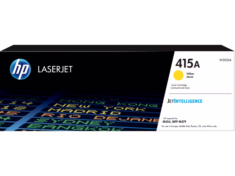HP 415A Yellow Original LaserJet Toner Cartridge  | W2032A image