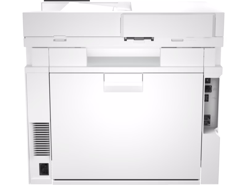 HP 4303fdw Color LaserJet Pro MFP Printer, Print, Copy, Scan, Fax, Up to 35 ppm Print Speed, Automatic Duplex Printing, Up to 600x600 dpi Resolution, 4.3" WLED Display, Flatbed Scanner, White | 5HH67A thumbnail 3