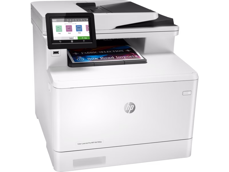  HP Color LaserJet Pro MFP M479fdw, copy, scan, fax, email, Apple AirPrint, , Wireless direct printing, Google Cloud Print, HP ePrint; Mopria, USB; Wireless (Wi-Fi) | W1A80A thumbnail 4