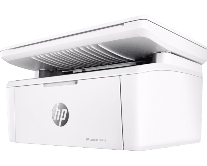 HP LaserJet MFP M141a Multifunction All In One Printer, Print / Copy / Scan, 21 - 30 Print Speed, USB Connectivity, 100 Sheets Output Capacity, Up to 21 cpm Copy Speed, LED Display, White | 7MD73A thumbnail 2