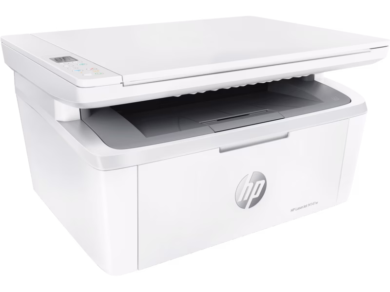 HP LaserJet MFP M141W Printer, Print/ Scan / Copy, Wireless Printing, Up to 20 ppm Print Speed, 8,000 pages Duty Cycle, 150 Sheet Input Tray, 600 x 400 dpi Copy Resolution, White | 7MD74A image
