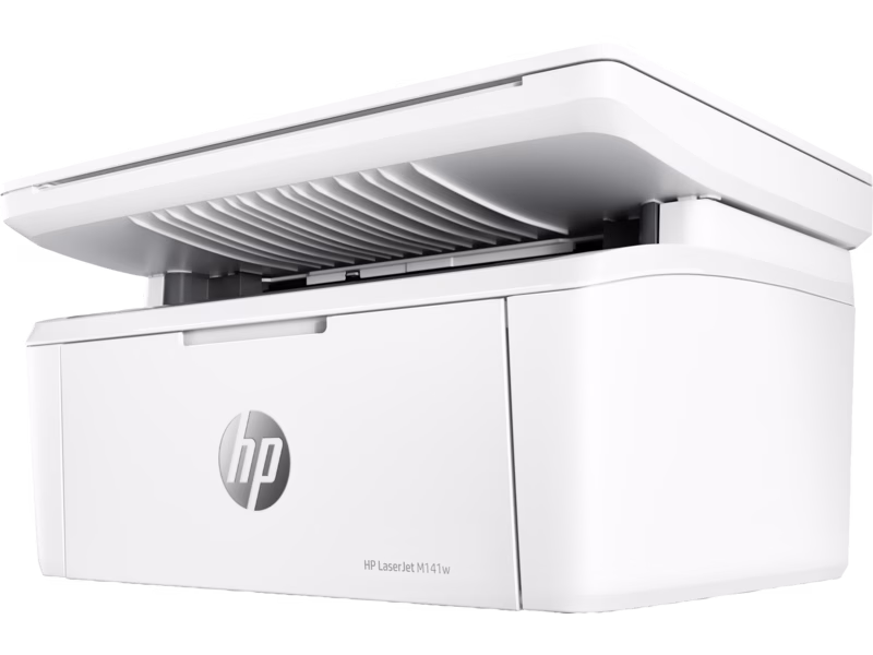 HP LaserJet MFP M141W Printer, Print/ Scan / Copy, Wireless Printing, Up to 20 ppm Print Speed, 8,000 pages Duty Cycle, 150 Sheet Input Tray, 600 x 400 dpi Copy Resolution, White | 7MD74A thumbnail 2