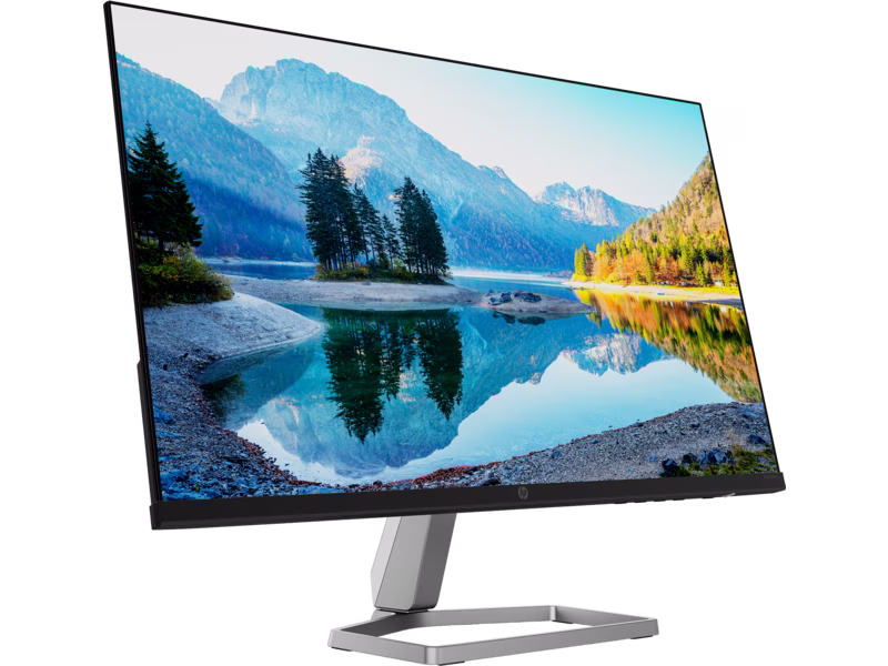HP M24Fe Monitor, 23.8" FHD IPS Display, 75Hz Refresh Rate, 5ms (GtG with Overdrive) Response Time, AMD FreeSync Technology, 3-Sided Micro-Edge, 1 VGA, 1 HDMI | 43G27AS#ABV thumbnail 2