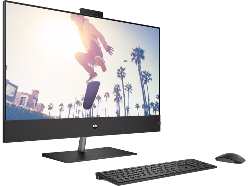 HP 32-b1033nh Pavilion 31.5 inch All-in-One Desktop PC, Core i7 13700T 13th Gen, RTX 3050 Ti (4 GB GDDR6 dedicated), 32 GB DDR4-3200 MT/s (2 x 16 GB), 1 TB PCIe NVMe, FreeDOS, Black  | A7DB1EA#BH5 thumbnail 4