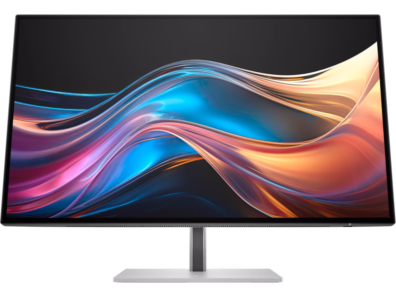 HP 727pk Series 7 Pro 27 inch 4K Thunderbolt 4 Monitor, 4K UHD (3840 x 2160), 5ms GtG, 60 Hz IPS Black, Height Adjust/Tilt/Swivel/Pivot, KVM switch, Anti-glare  | 8J9G2AA thumbnail 2