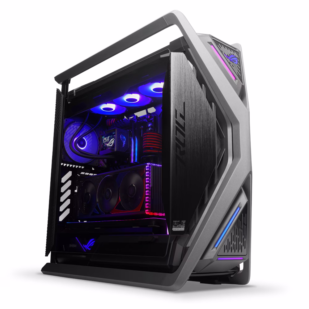 Nanotech Project RTX4090 2.0 Graphics Workstation, Core i9 14900KS, GeForce RTX 4090 24GB GDDR6X  OC, 96GB RAM (2 x 48GB) RAM DDR5 6000Mhz, 16 TB  (4x 4096GB x4 NVMe), AIO CPU Liquid Cooler, 1600W 80+ Titanium, WiFi+BT, 1 Year Warranty thumbnail 3