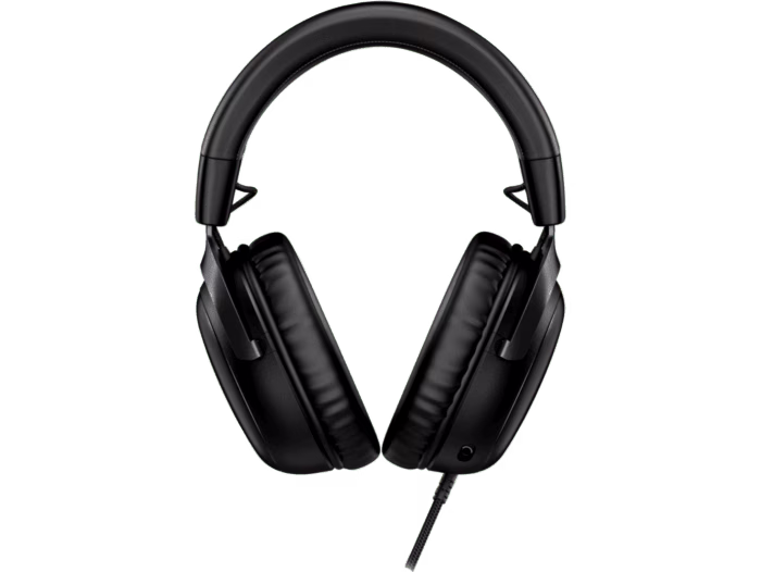 HyperX Cloud III Wired Gaming Headset, For PC / PS5 / PS4 / Xbox Series, Angled 53mm Drivers, Stereo, 10Hz-21kHz Frequency Response, Noise Cancelling, With LED Mic Mute Indicator, USB 2.0, Black | 727A8AA thumbnail 2