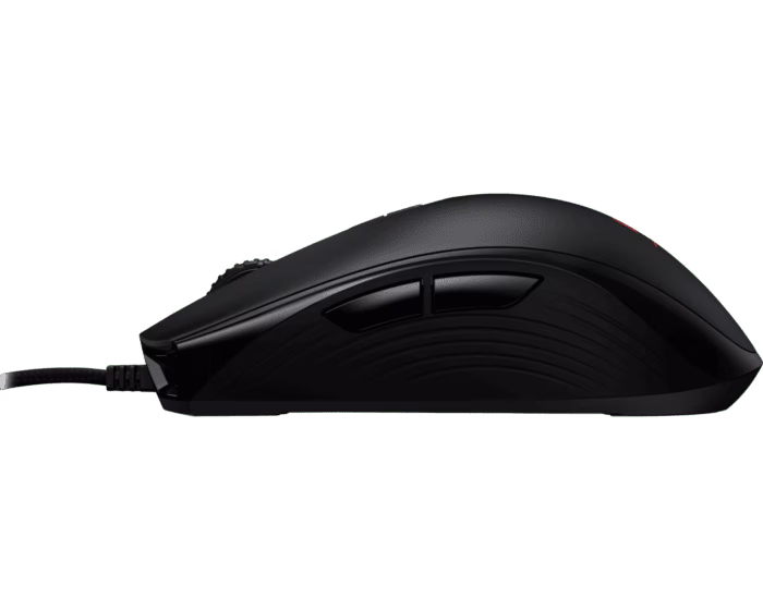 HyperX Pulsefire Core Gaming Mouse, Wired - USB-A, Solid gaming-grade optical mouse with customizable RGB lighting, DPI settings up to 6200, Pixart 3327 optical sensor, Seven programmable buttons, Black | 4P4F8AA thumbnail 3