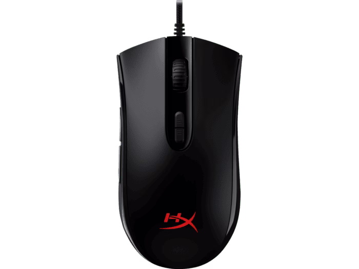 HyperX Pulsefire Core Gaming Mouse, Wired - USB-A, Solid gaming-grade optical mouse with customizable RGB lighting, DPI settings up to 6200, Pixart 3327 optical sensor, Seven programmable buttons, Black | 4P4F8AA image