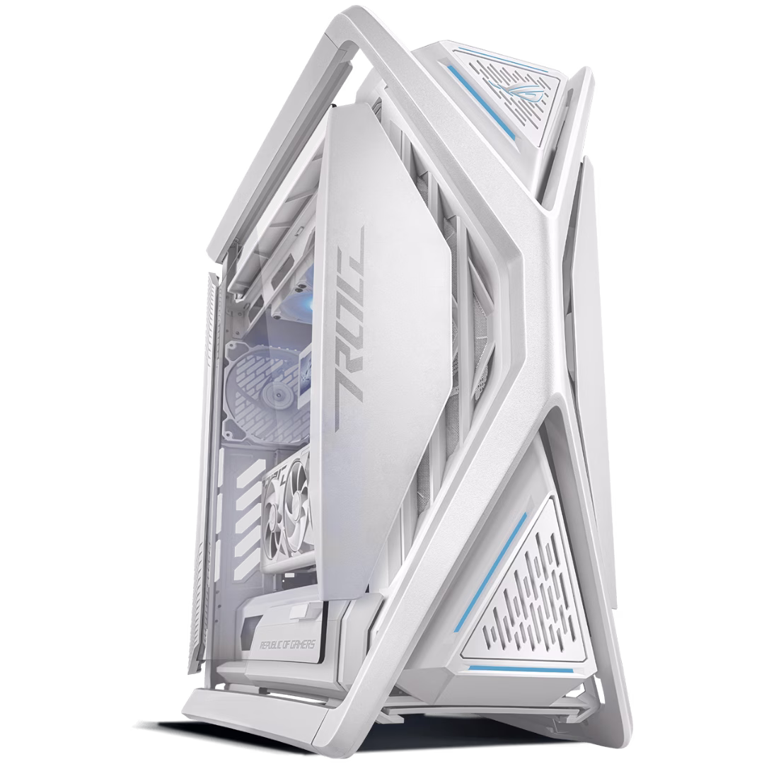 ASUS Hyperion Gaming PC- AMD Ryzen 9 7950X3D 16 Cores 32 Threads, NVIDIA RTX 4090 24GB, 32GB DDR5 RAM 6400MHz, 990 pro 2TB SSD Gen 4, 1000W 80 PLUS Gold PSU, 360mm Liquid Cooler, Wi-Fi + BT thumbnail 2