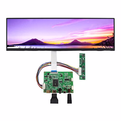 Hyte LCD DIY Kit, 1920 x 515 resolution, 45% NTSC Color Gamut, 2.9W Power Usage, Hyte Display Kit | NV126B5M thumbnail 4