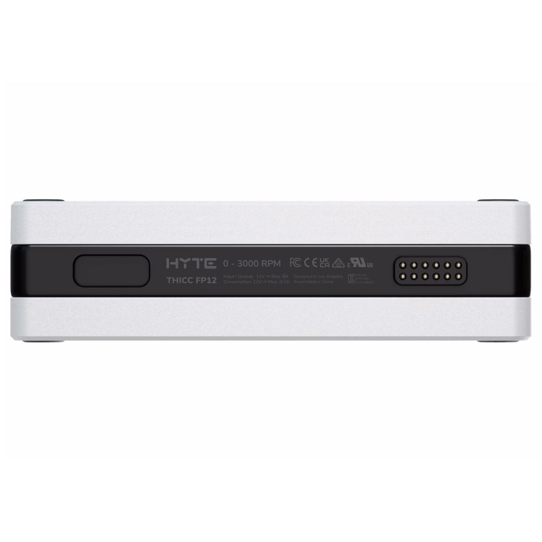 Hyte THICC FP12 Digital Processor Cooling, 120mm Case Fan With Nexus Portal NP50, 120x120x32mm, LCP fan blades, 3,000 RPM, Zero RPM Fan Mode, Nexus Link | FAN-HYTE-FP12-BW-3NP thumbnail 8