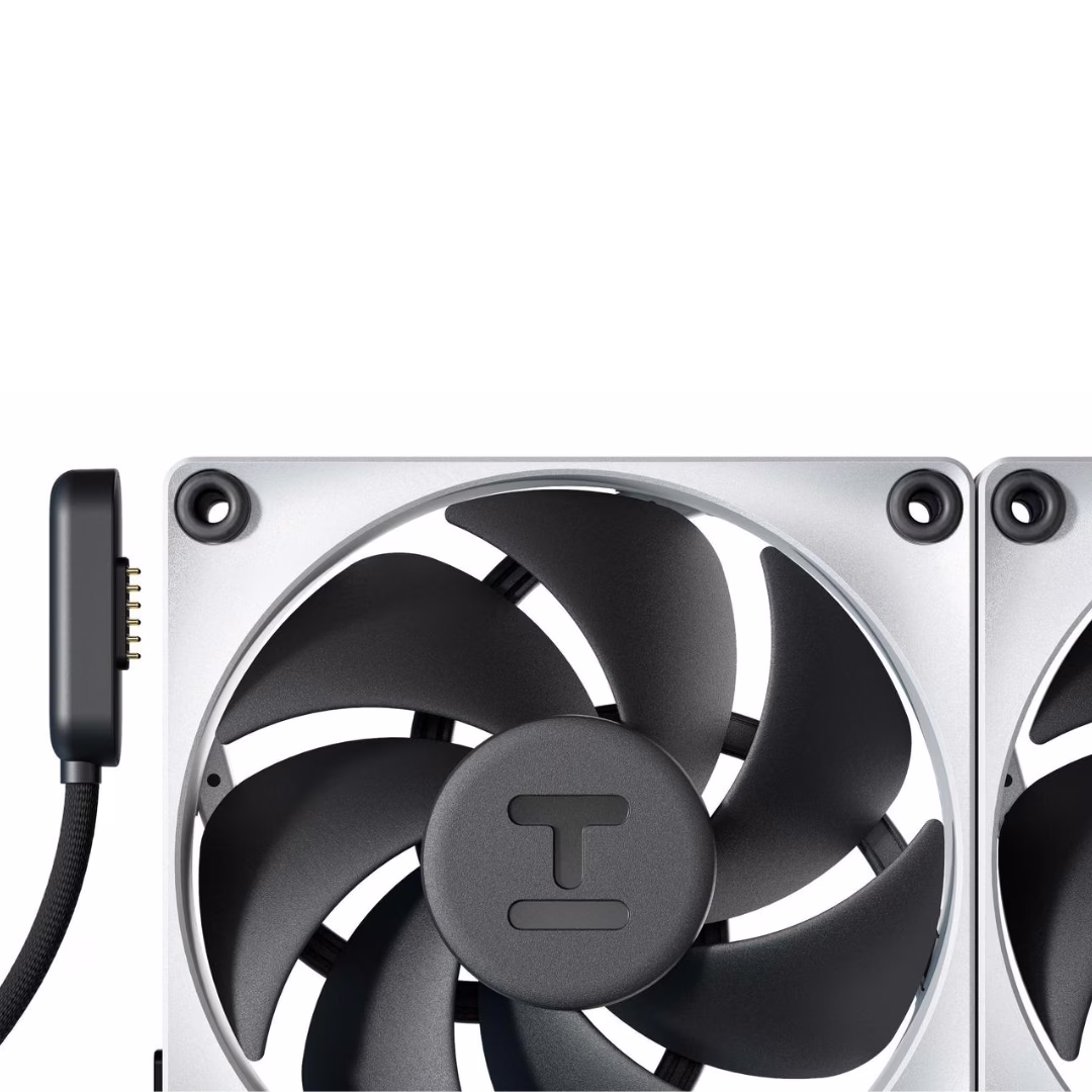 Hyte THICC FP12 Digital Processor Cooling, 120mm Case Fan With Nexus Portal NP50, 120x120x32mm, LCP fan blades, 3,000 RPM, Zero RPM Fan Mode, Nexus Link | FAN-HYTE-FP12-BW-3NP thumbnail 10