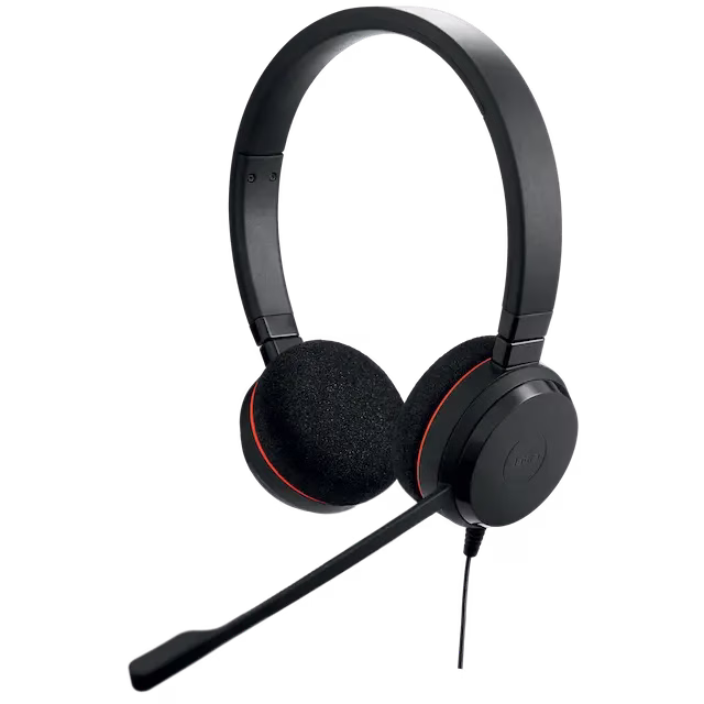 Jabra Evolve 20 USB-C/A MS Stereo Professional Headset, Call control unit for managing calls easily, Flexible connectivity via USBC/A | 4999-823-169 – Buy Online