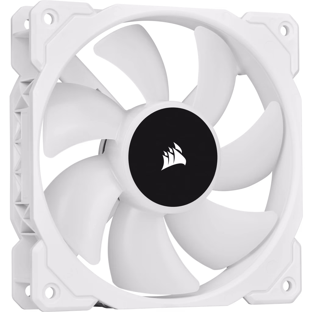 Corsair iCUE H100i ELITE CAPELLIX Liquid CPU Cooler, low-noise cooling for your CPU, with a 240mm radiator, 2x CORSAIR ML120 RGB PWM fans, White | CW-9060050-WW thumbnail 11