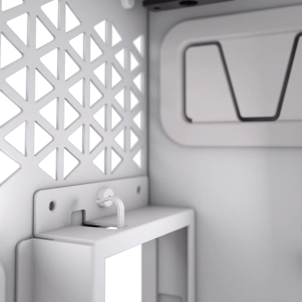 Corsair iCUE LINK 6500X RGB Mid-Tower ATX Dual Chamber PC Case, 3x RX RGB Fans & System Hub, Compatible with Reverse Connector mATX & mITX MOBO's,  White | CC-9011270-WW thumbnail 4