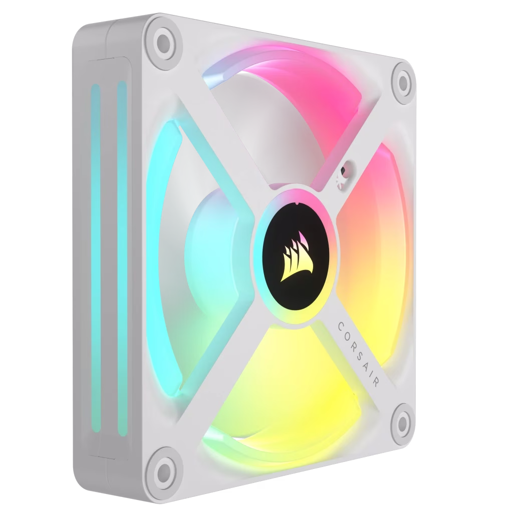Corsair iCUE LINK QX120 RGB 120mm PWM PC Fan Expansion Kit, 400 - 2400 RPM, White | CO-9051005-WW – Buy Online