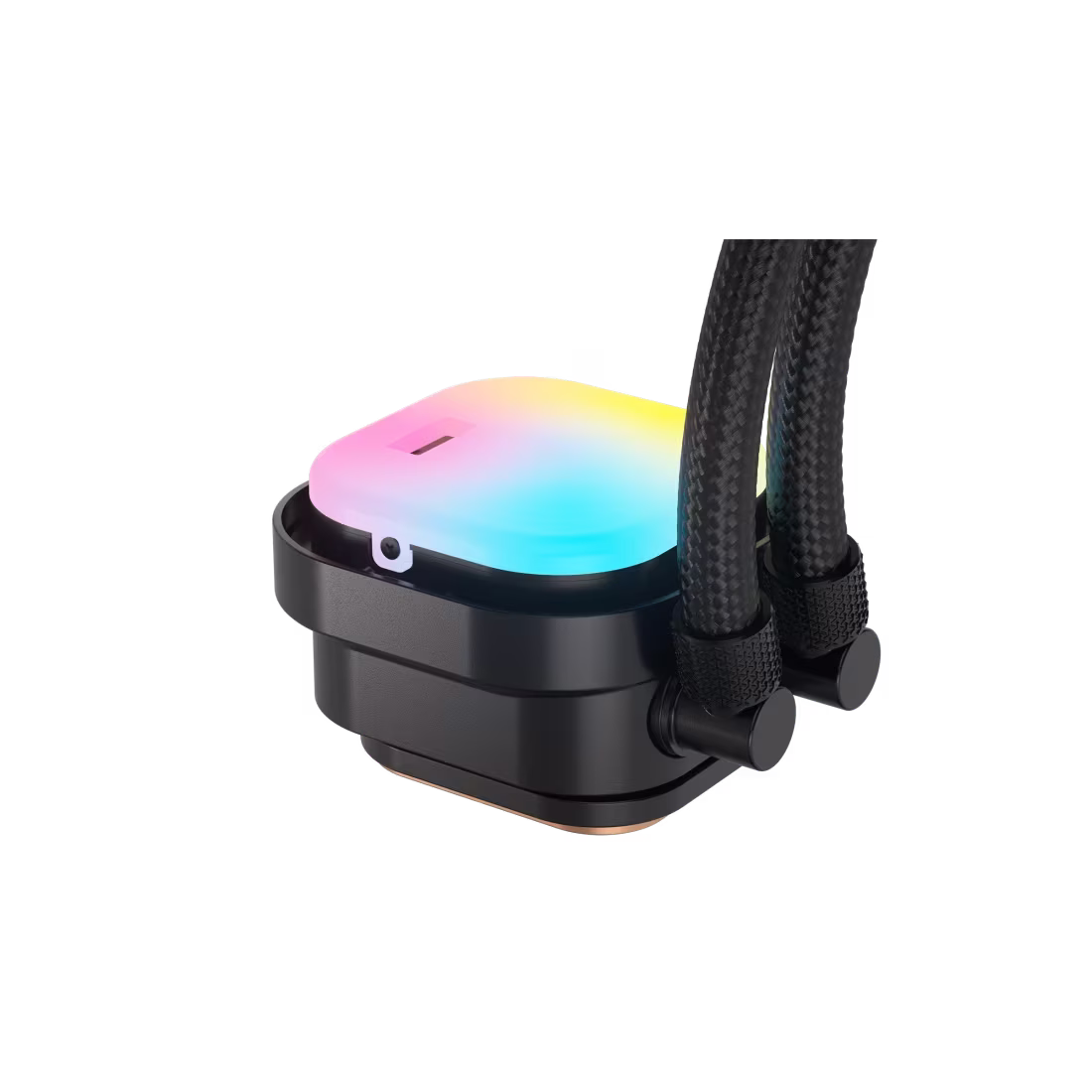 Corsair iCUE LINK TITAN 360 RX RGB AIO Liquid CPU Cooler,  Intel 1851, 1700, AMD AM5, and AM4, Black Sleeved Low-Permeation Rubber, Black | CW-9061018-WW thumbnail 3