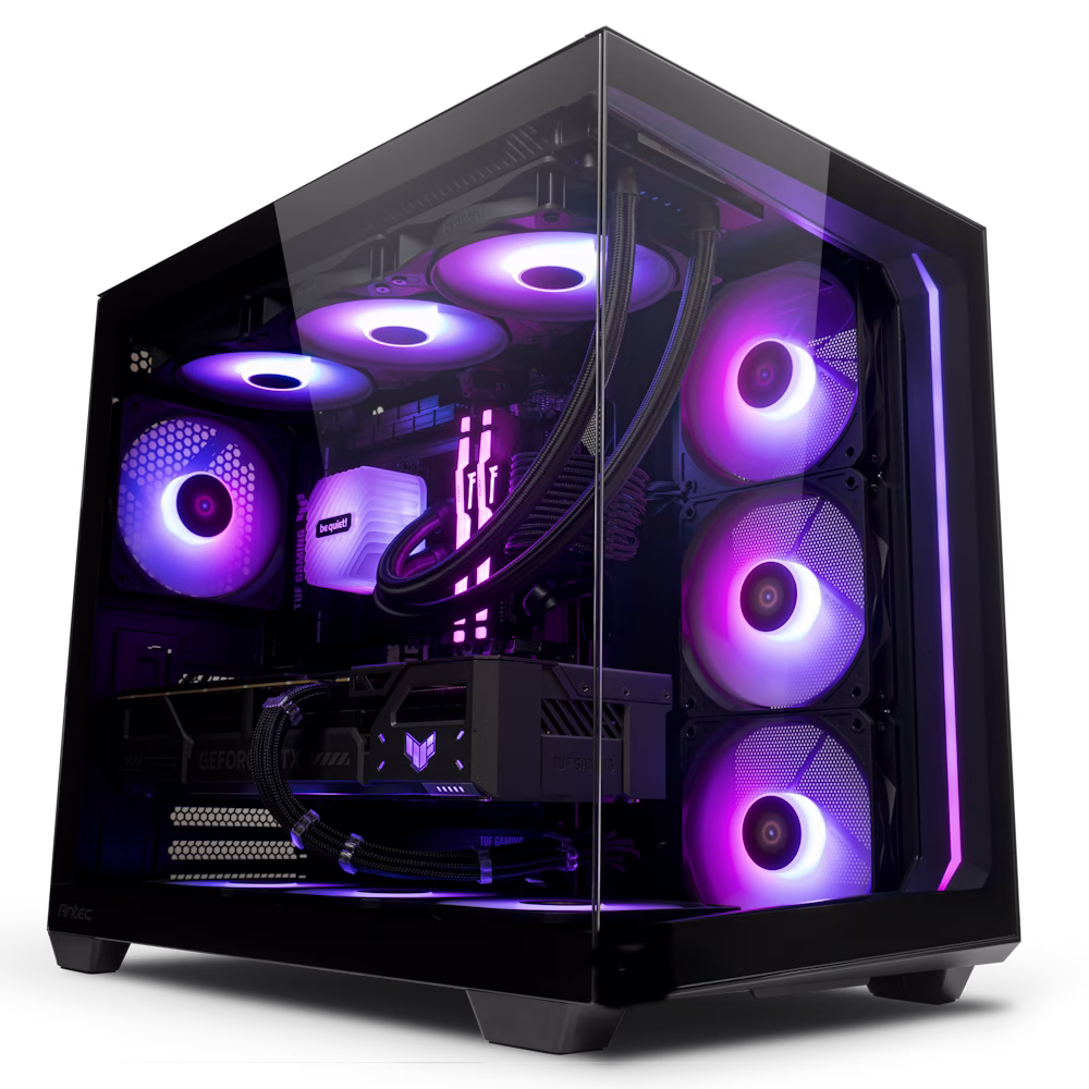 AMD x TUF Gaming PC, AMD Ryzen 7 7800X3D, TUF GAMING RTX 5060 Ti OC Edition 16GB, 32GB (2x16GB) DDR5 6000Mhz, 1TB NVMe, Liquid Cooler, WiFi – Buy Online