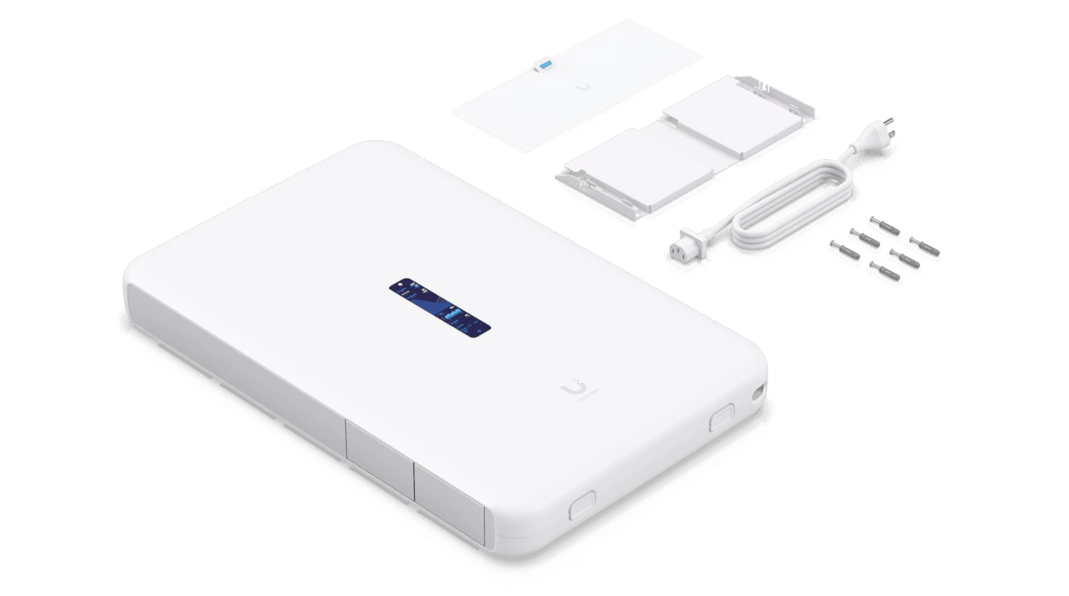 Ubiquiti Networks Dream Wall UniFi Cloud Gateway, 4.7" Touchscreen, ARM Cortex-A57, 4GB RAM, 16GB Storage, Up to 2.7 Gb/s Throughput, WiFi6, Dual-Band, Wall Mount, 300+ Clients, White | UDW thumbnail 11