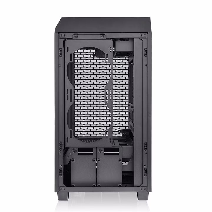 Thermaltake The Tower 200 Mini Computer Case, SPCC+Tempered Glass Material, Supports Up to 280mm Radiator, Up to 4 Fans Support, Removable Dust Filter-Black thumbnail 5