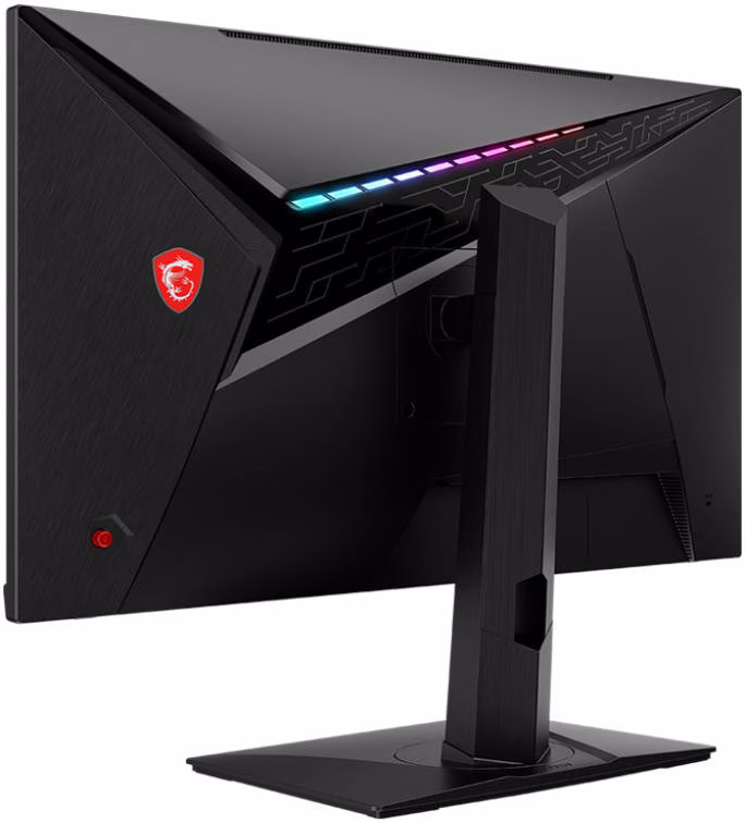 MSI Optix MAG274QRX 27" WQHD 240Hz Rapid IPS Gaming Monitor, 1ms Response, NVIDIA G-Sync Compatible, HDR400, KVM 2.0 Control & Transfer, Mystic Light, DP 1.4a / 2x HDMI / USB Type C, Black | MAG274RX image