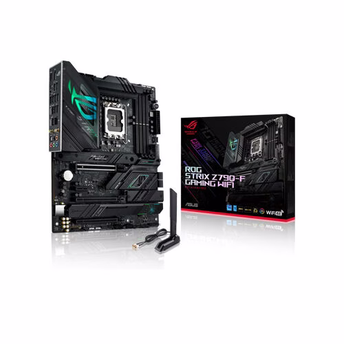 ASUS ROG STRIX Z790-F GAMING WIFI LGA 1700 ATX Motherboard, Intel Z790 Chipset, 4x DDR5 2-Channel Slots, 128GB Max, 2.5Gb Wi-Fi 6E, 1x PCIe 5.0 x16, M.2_1 Slot, 1xHDMI & DP | 90MB1CP0-M0EAY0 thumbnail 6