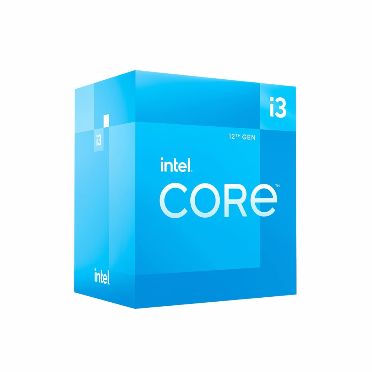 Intel Core i3-12100F 12th Gen Alder Lake Desktop Processor, LGA 1700 Socket, 4 Cores & 8 Threads, 12MB Cache Memory, 3.3 GHz P-Core Clock Speed, Supports PCIe 4.0 & 5.0, 60W TDP | BX8071512100F image