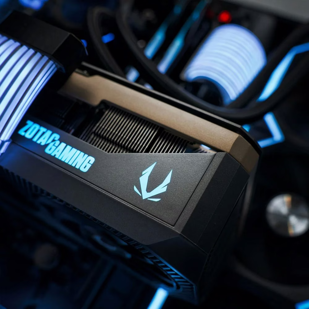 High-End Gaming PC: Intel Core i7-14700F 14th Gen + ZOTAC GAMING 5070 Solid 12GB GDDR7, 32GB DDR5 6000MHz RGB, 1TB NVMe 6000MB/s SSD, 360mm Lian Li HYDROSHIFT II LCD AIO, 750W PSU, ASUS WiFi 6E, Lian Li O11 Vision Compact thumbnail 2