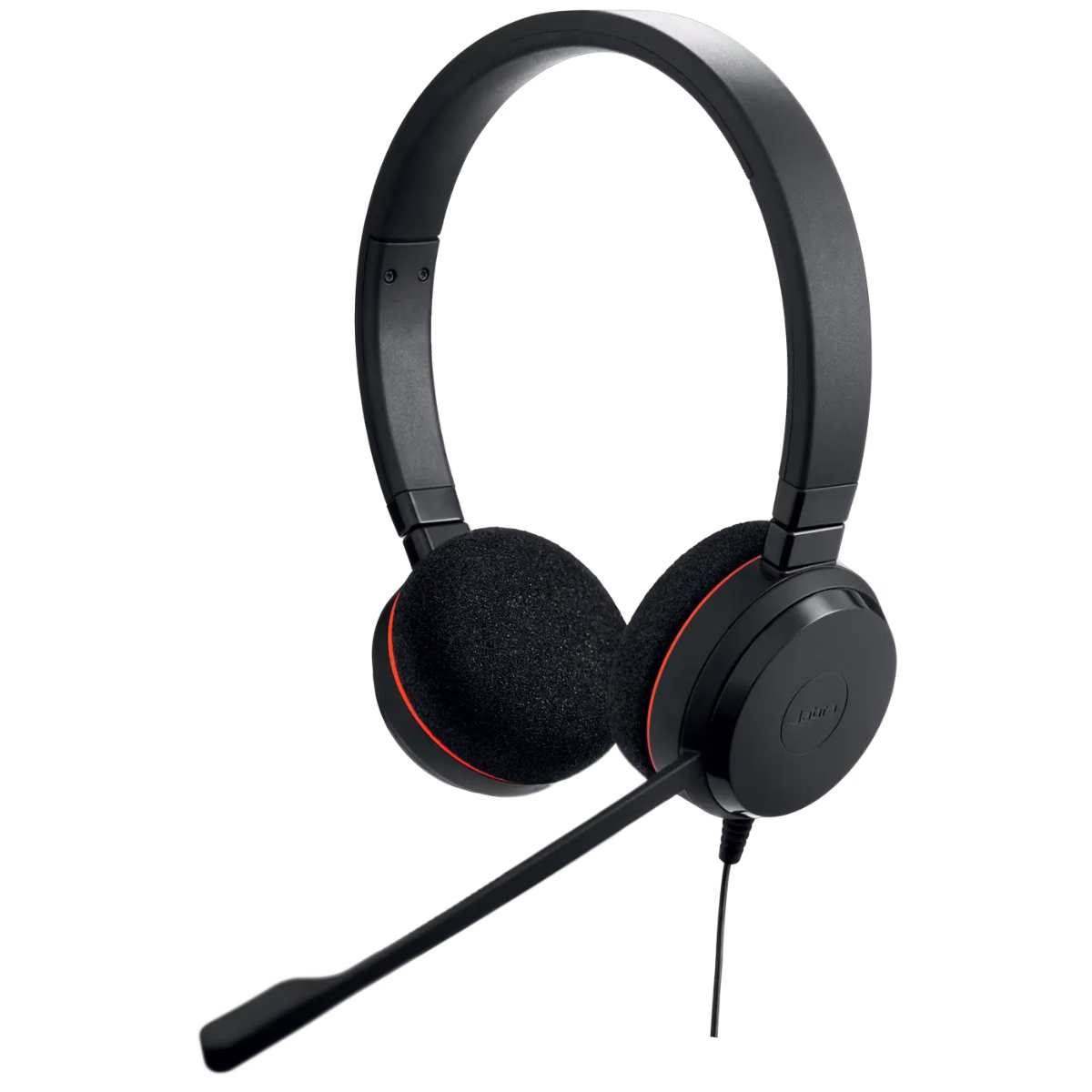 Jabra Evolve 20 Stereo Headset - Unified Communication Certified Headphones for VoIP Softphone with Passive Noise Cancelling - USB-C/A - Black | 4999-829-269 – Buy Online