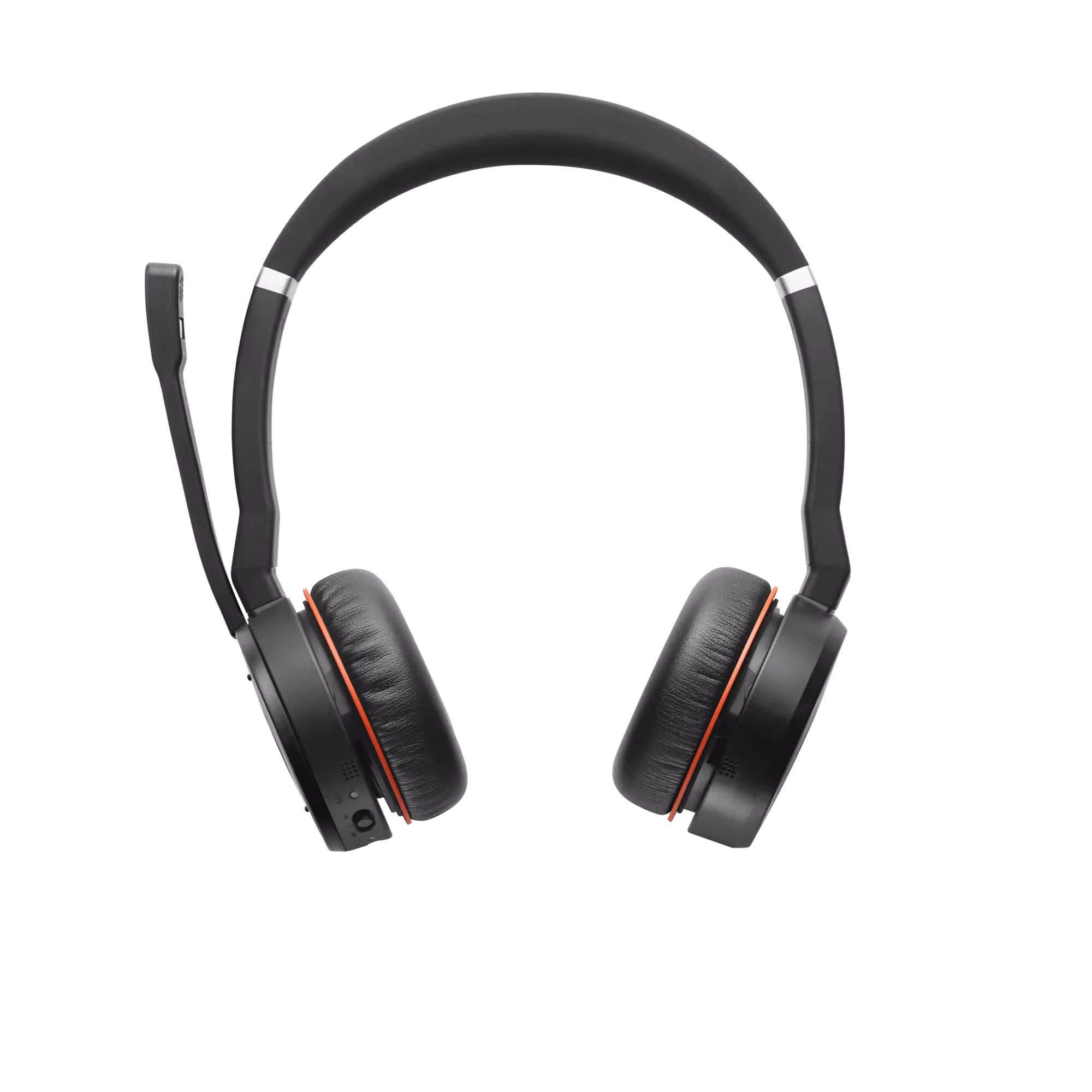 Jabra Evolve 75 SE Stereo Wireless Headset - Bluetooth Headset with Noise-Cancelling Microphone, Active Noise Cancellation - MS Teams Certified, Works with All Other Platforms - Black | 7599-842-109 thumbnail 2