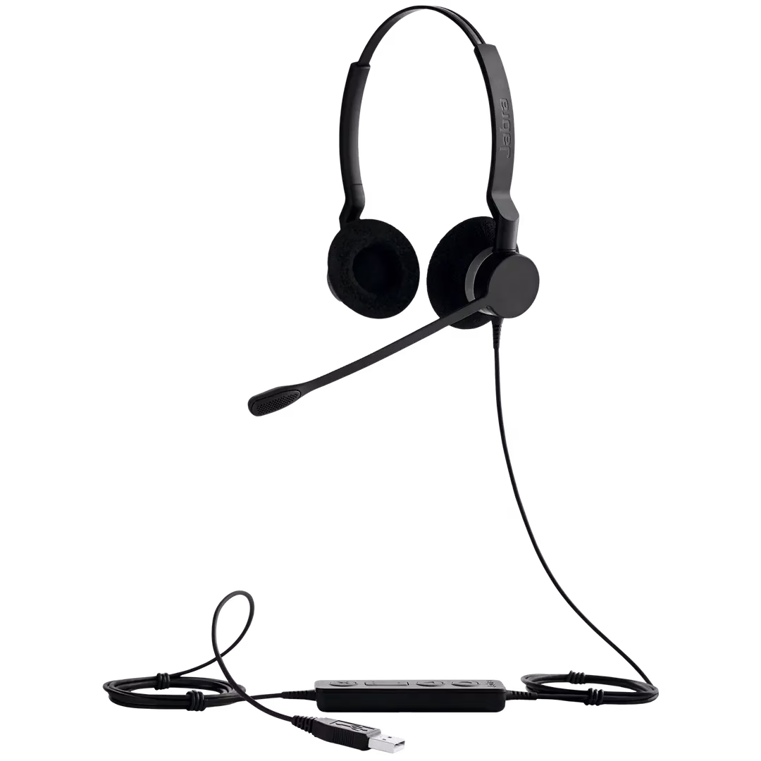 Jabra Biz 2300 USB UC Duo, Professional contact center headset  | 2399-829-109 thumbnail 2