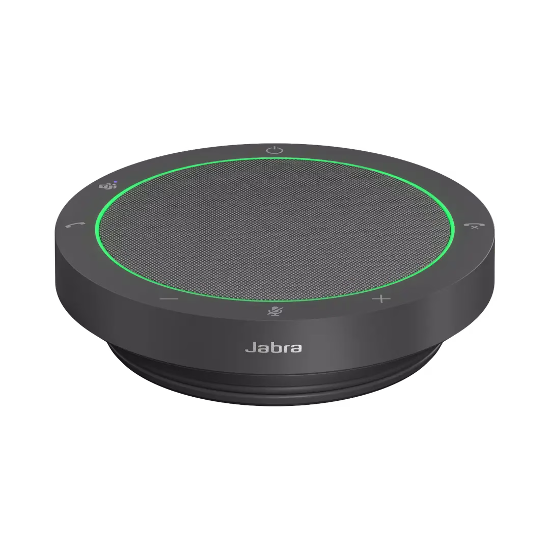 Jabra Speak2 40 Portable Speakerphone - 4 Noise-Cancelling Mics, 50mm Full Range Speakers with Wideband Audio for Clear Sound, USB-A/USB-C Connections - Certified Microsoft Teams Speaker, Dark Grey | 2740-109 thumbnail 2