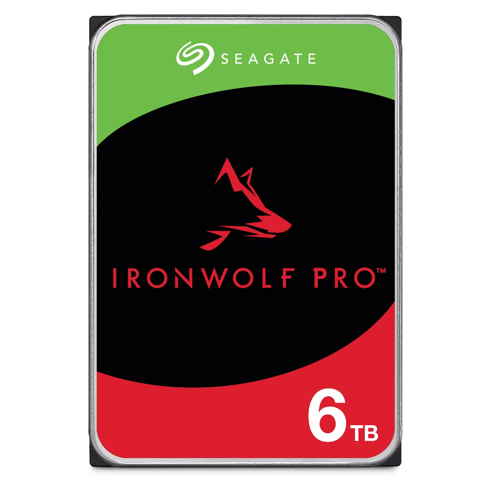 Seagate IronWolf 6TB NAS Internal Hard Drive, SATA 6Gb/s Interface, 5400 RPM, CMR Technology, 256MB Cache, 3.5-Inch, Designed for 1–8 Bay NAS Systems | ST6000VN006 – Buy Online