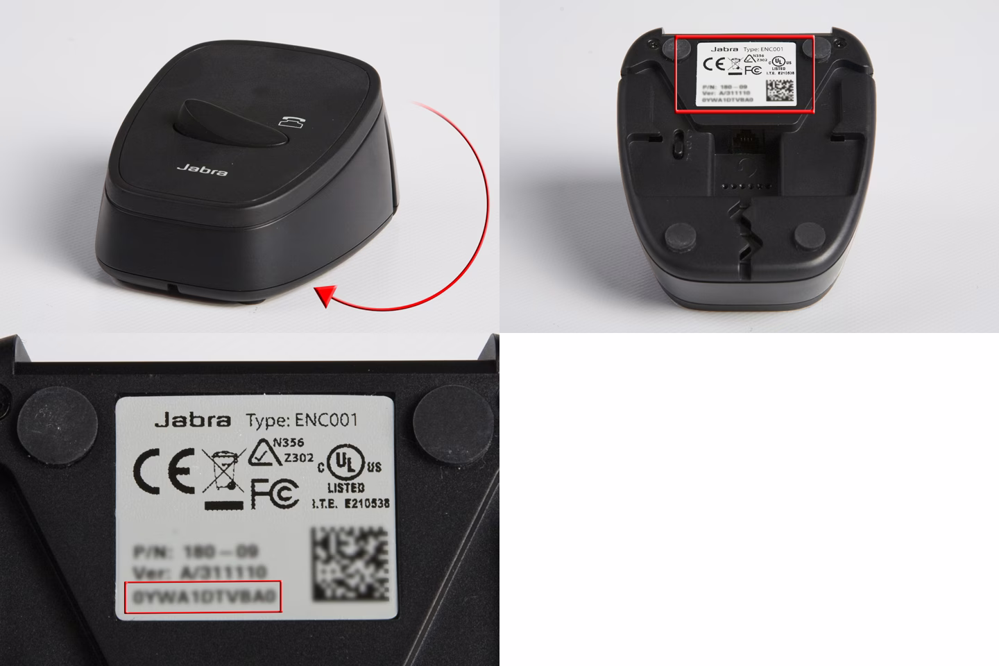 JABRA LINK 180 Manual switch for desk phones and softphones |180-09 thumbnail 2