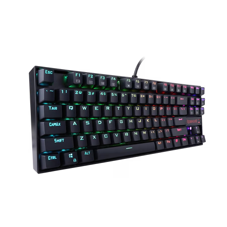 Redragon Kumara K552-RGB Compact 87 Keys RGB Backlit Mechanical Gaming Keyboard - Blue Switch | K552RGB-2 thumbnail 2