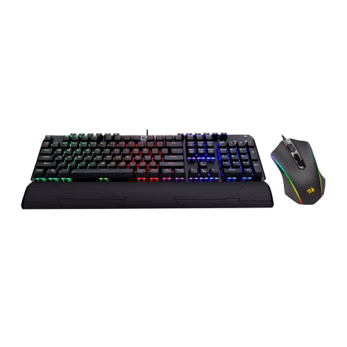 Redragon  K552-RGB-BA-1 mechanical gaming keyboard and mouse combo wired rgb led backlit 60% with arrow key keyboard & 7200 dpi mouse for windows pc gamers (tenkeyless keyboard mouse set) thumbnail 5