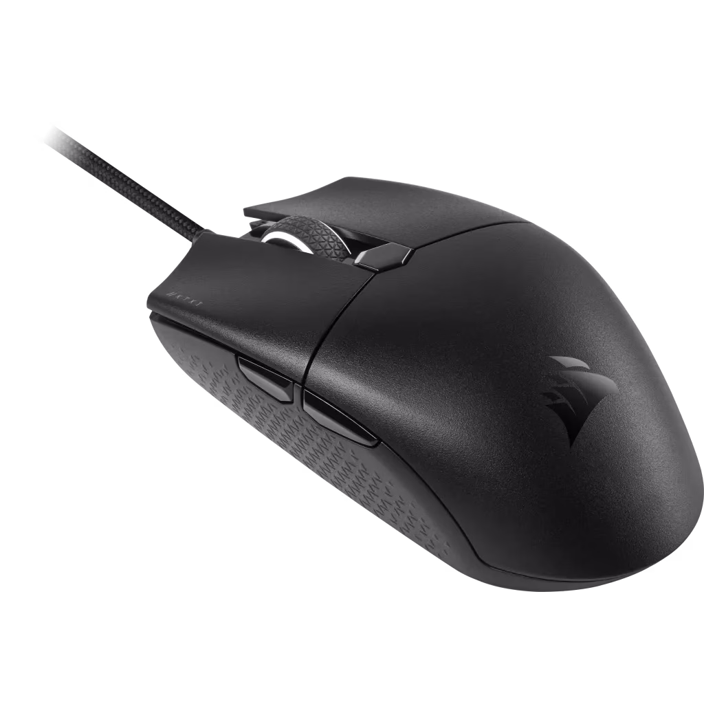 Corsair KATAR PRO XT Ultra-Light Wired RGB Gaming Mouse, 18,000 DPI, 6 Prog Buttons, Small Hand Size, Claw;Fingertip, Black | CH-930C111-NA thumbnail 3